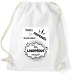 printfashion Logopédus 2 - Sportzsák, Tornazsák - Fehér (14650326)