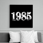 printfashion 1985 - Vászonkép - Fekete (6661781)