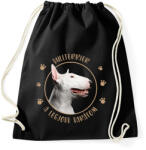 printfashion Bullterrier - Legjobb barát - Sportzsák, Tornazsák - Fekete (7176285)