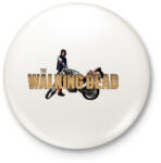 printfashion The Walking Dead - Kitűző, hűtőmágnes - Fehér (16301156)