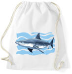 printfashion Cápa - Sportzsák, Tornazsák - Fehér (14727378)