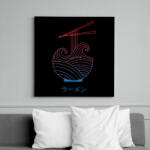 printfashion Ramen tenger - Vászonkép - Fekete (13360241)