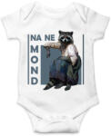 printfashion Na ne mond - Mosómedve - Baba Body - Fehér (7073156)
