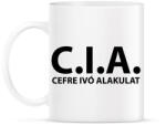 printfashion Cefre ivó alakulat fekete - Bögre - Fehér (5244810)