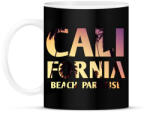 printfashion California BEACH Paradise - Bögre - Fekete (4393297)