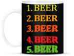 printfashion 1-5 Beer - Bögre - Fekete (7071169)