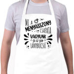 printfashion Mi a menyasszony csapata vagyunk - Kötény - Fehér (7266297)