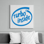 printfashion Turbo inside - Vászonkép - Fehér (6630269)