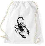 printfashion Skorpió - Sportzsák, Tornazsák - Fehér (5270121)