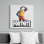 printfashion Fortnite Safety First Steve - Vászonkép - Fehér (16344791)