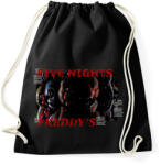 printfashion FIVE NIGHTS AT FREDDYS - Sportzsák, Tornazsák - Fekete (15184562)