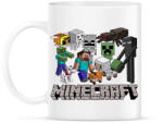 printfashion Minecraft karakterek - Bögre - Fehér (2179365)
