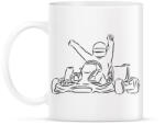 printfashion gokart - Bögre - Fehér (15879204)