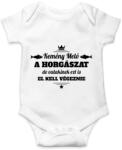 printfashion Kemény meló a horgászat. . . - Baba Body - Fehér (1331386)