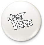 printfashion Just Vape - Kitűző, hűtőmágnes - Fehér (3082737)