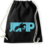 printfashion Jump - Sportzsák, Tornazsák - Fekete (12714634)