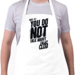 printfashion Fight Club: Rule One - Kötény - Fehér (4912682)