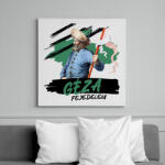printfashion Géza fejedelem - Vászonkép - Fehér (9945970)