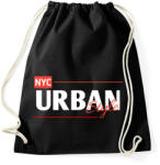 printfashion NYC Urban style - Sportzsák, Tornazsák - Fekete (4388096)