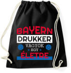 printfashion Bayern drukker - Sportzsák, Tornazsák - Fekete (10867885)