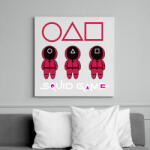 printfashion Squid game - nyerd meg az életed 04 - Vászonkép - Fehér (6638524)