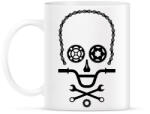 printfashion Bike Skull - Bögre - Fehér (1646903)