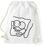 printfashion Spongebob - Sportzsák, Tornazsák - Fehér (10785532)