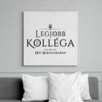printfashion got-legjobb-kollega-black - Vászonkép - Fehér (6624454)