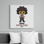 printfashion Doctor Stone - Fortnite Season 7 - Vászonkép - Fehér (6638040)