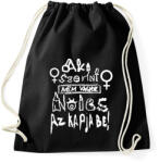 printfashion nőiesség. w - Sportzsák, Tornazsák - Fekete (16198948)