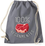 printfashion 100% VEGÁNMENTES - Sportzsák, Tornazsák - Grafitszürke (1106010)
