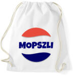 printfashion MOPSZLI - Sportzsák, Tornazsák - Fehér (10904643)