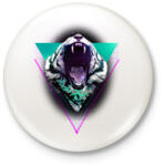 printfashion The master of the universe - Kitűző, hűtőmágnes - Fehér (3074823)