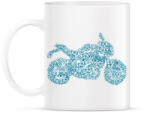 printfashion kékmotor - Bögre - Fehér (2909848)
