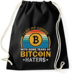 printfashion bitcoin 94 - Sportzsák, Tornazsák - Fekete (10369136)