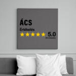 printfashion Ács Értékelés ***** 5.0 (69 értékelés) - Vászonkép - Sötétszürke (16424166)