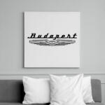 printfashion budapest-ikarus-black - Vászonkép - Fehér (6623122)