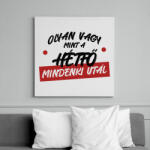 printfashion Olyan vagy mint a hétfő - Vászonkép - Fehér (7521139)