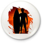 printfashion Nyár - Kitűző, hűtőmágnes - Fehér (5153027)