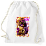 printfashion MUSIC ROCK - Sportzsák, Tornazsák - Fehér (305800)