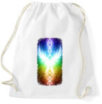 printfashion Szivárvány Híd - Sportzsák, Tornazsák - Fehér (16003901)
