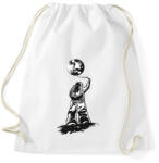 printfashion Űrhajós lufival - Sportzsák, Tornazsák - Fehér (6253988)