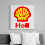 printfashion Hell - Vászonkép - Fehér (6625361)