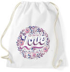 printfashion Valentin nap - Only love today - Sportzsák, Tornazsák - Fehér (4312118)