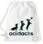 printfashion Adidachs #2 - Sportzsák, Tornazsák - Fehér (14618091)