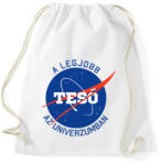 printfashion Nasa Tesó - Sportzsák, Tornazsák - Fehér (7049588)