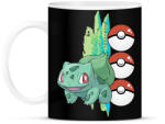 printfashion pokemon bulbasaur - Bögre - Fekete (14558977)