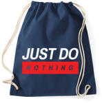 printfashion Just do nothing - Sportzsák, Tornazsák - Sötétkék (1658594)