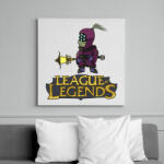 printfashion LOL Jax - Vászonkép - Fehér (6628166)