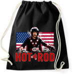 printfashion hot rod - Sportzsák, Tornazsák - Fekete (3021858)